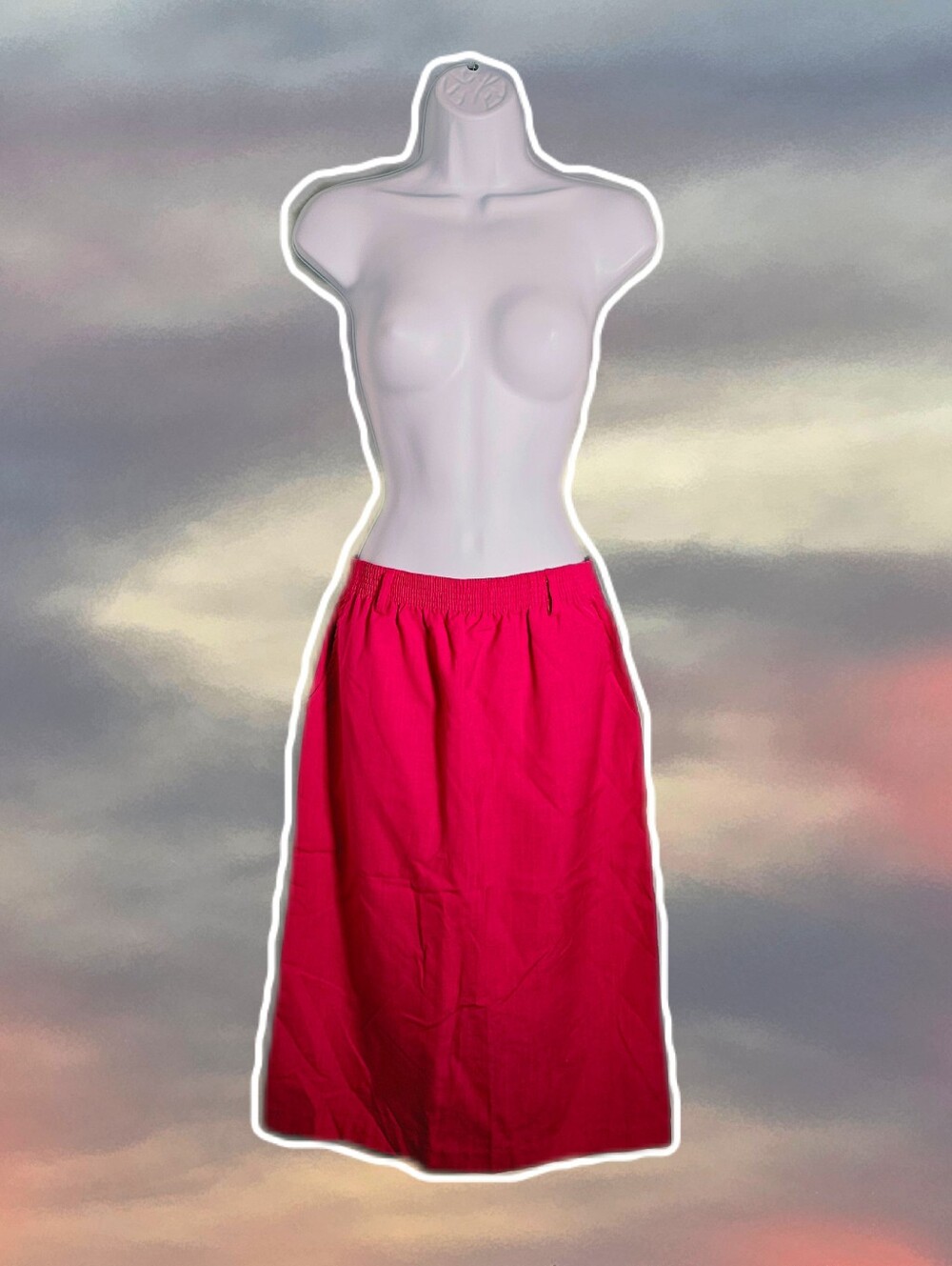 Vintage 90s The American Collection Ltd. Pink Skirt M